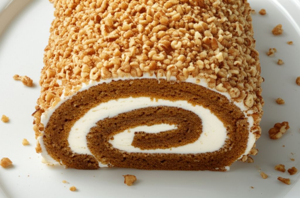 Pumpkin Roll Cake