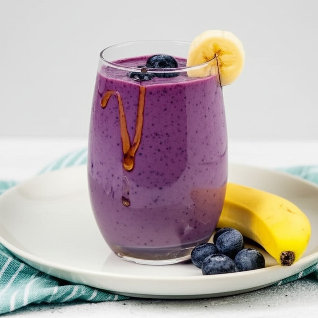 Purple Monstrosity Fruit Smoothie