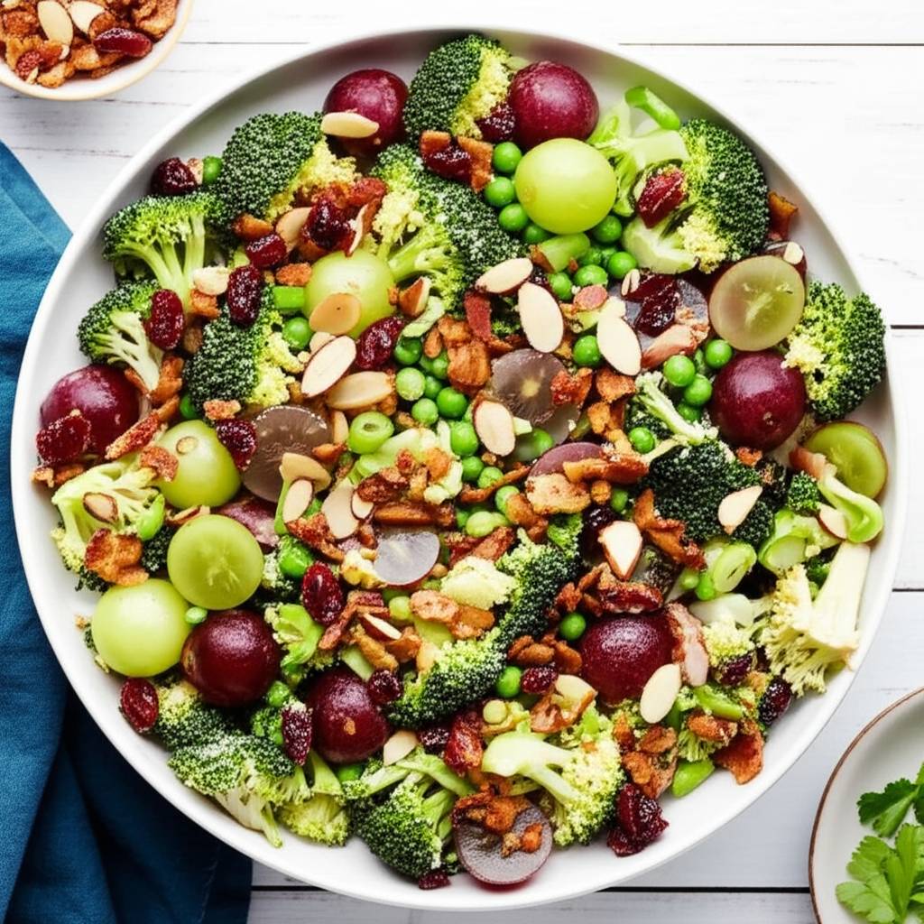 Raw Veggie Picnic Salad