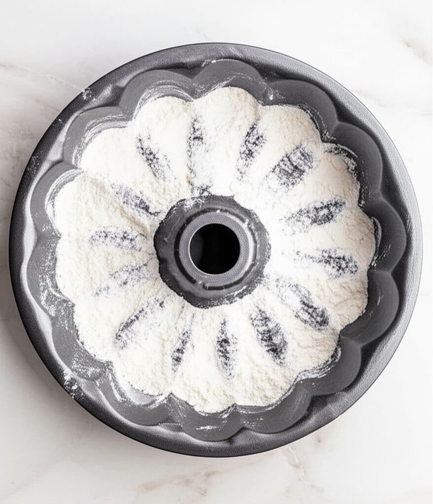 Ribboned Fudge Cake