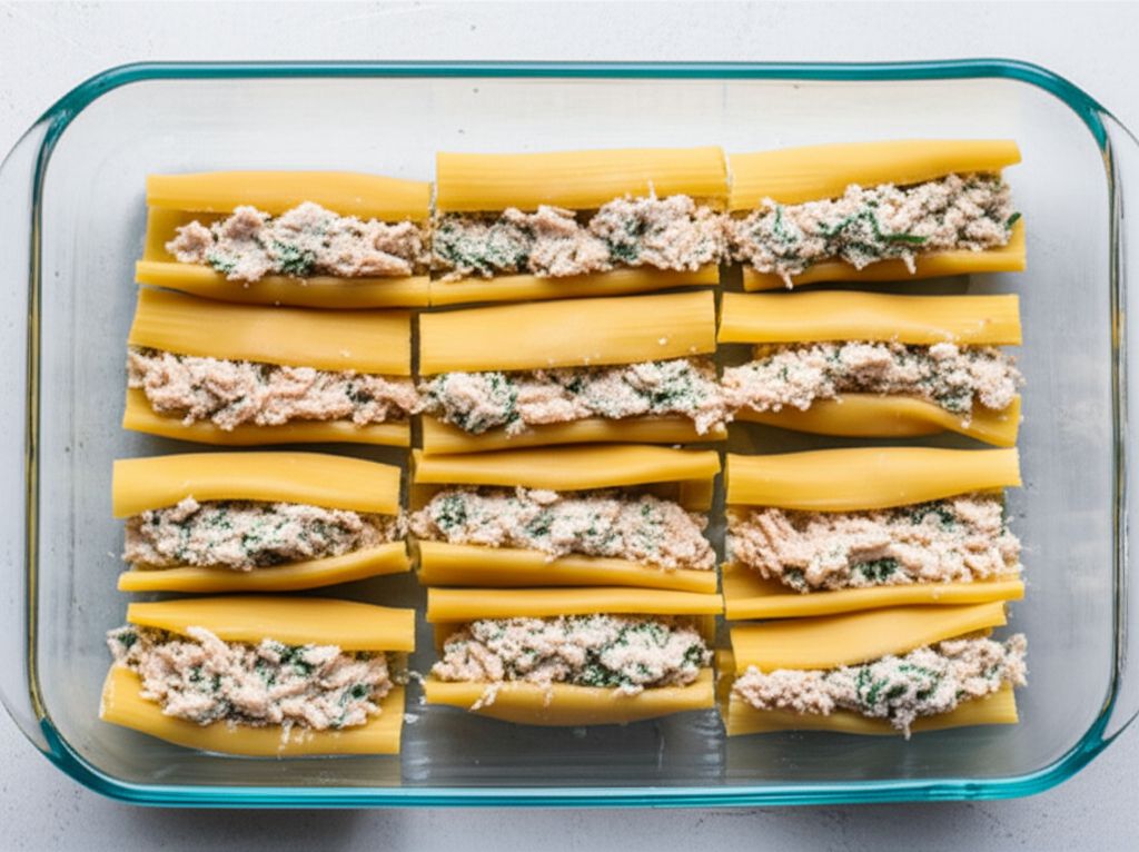 Shortcut Chicken Manicotti