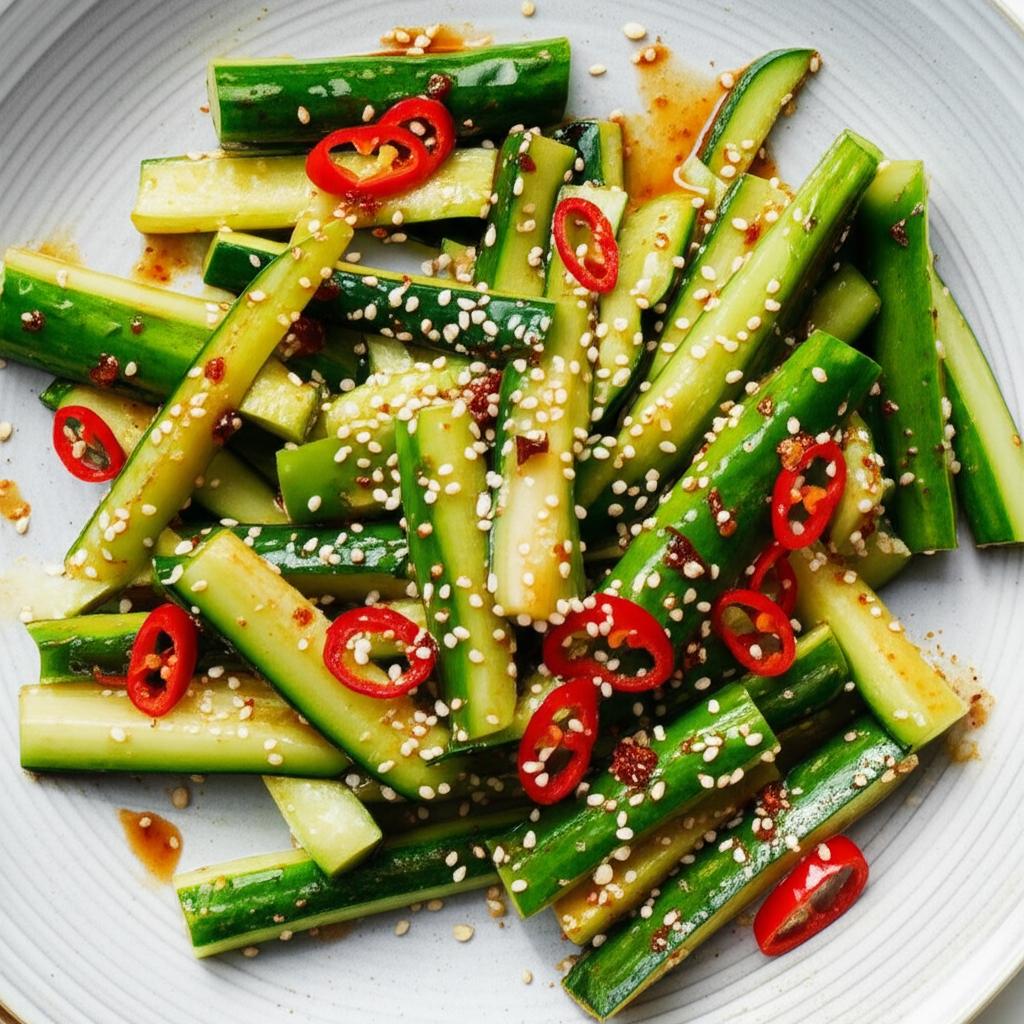 Sichuan Cucumber Salad