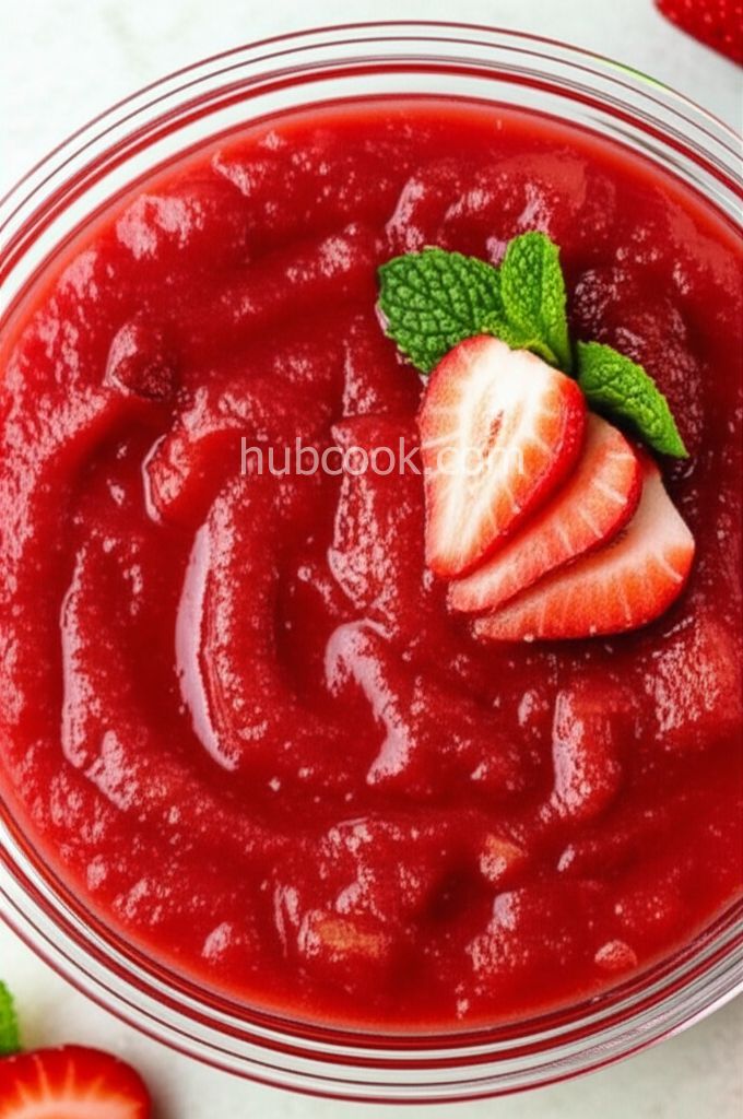 Strawberry Rhubarb Sauce