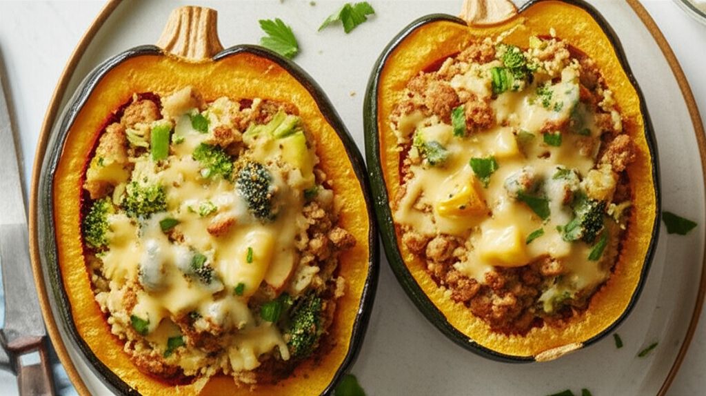 Stuffed Acorn Squash Supreme