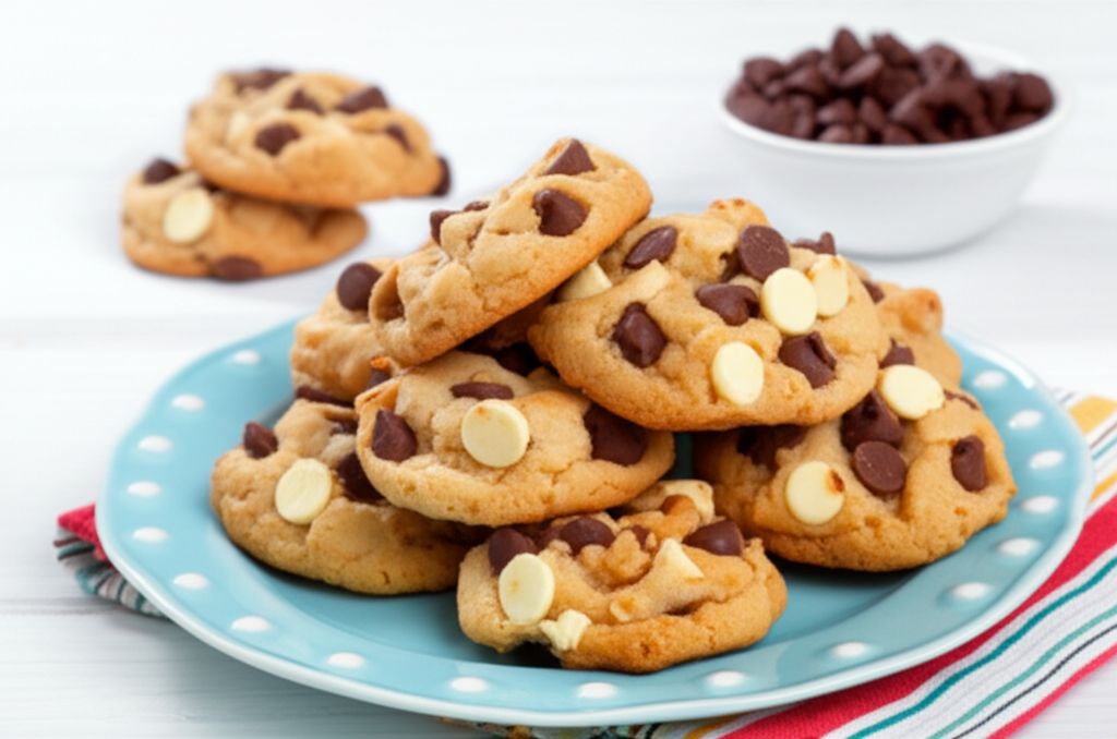 Sue's Two-Chocolate Chip Cookies