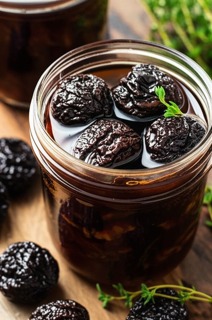 Sweet Pickled Walnuts