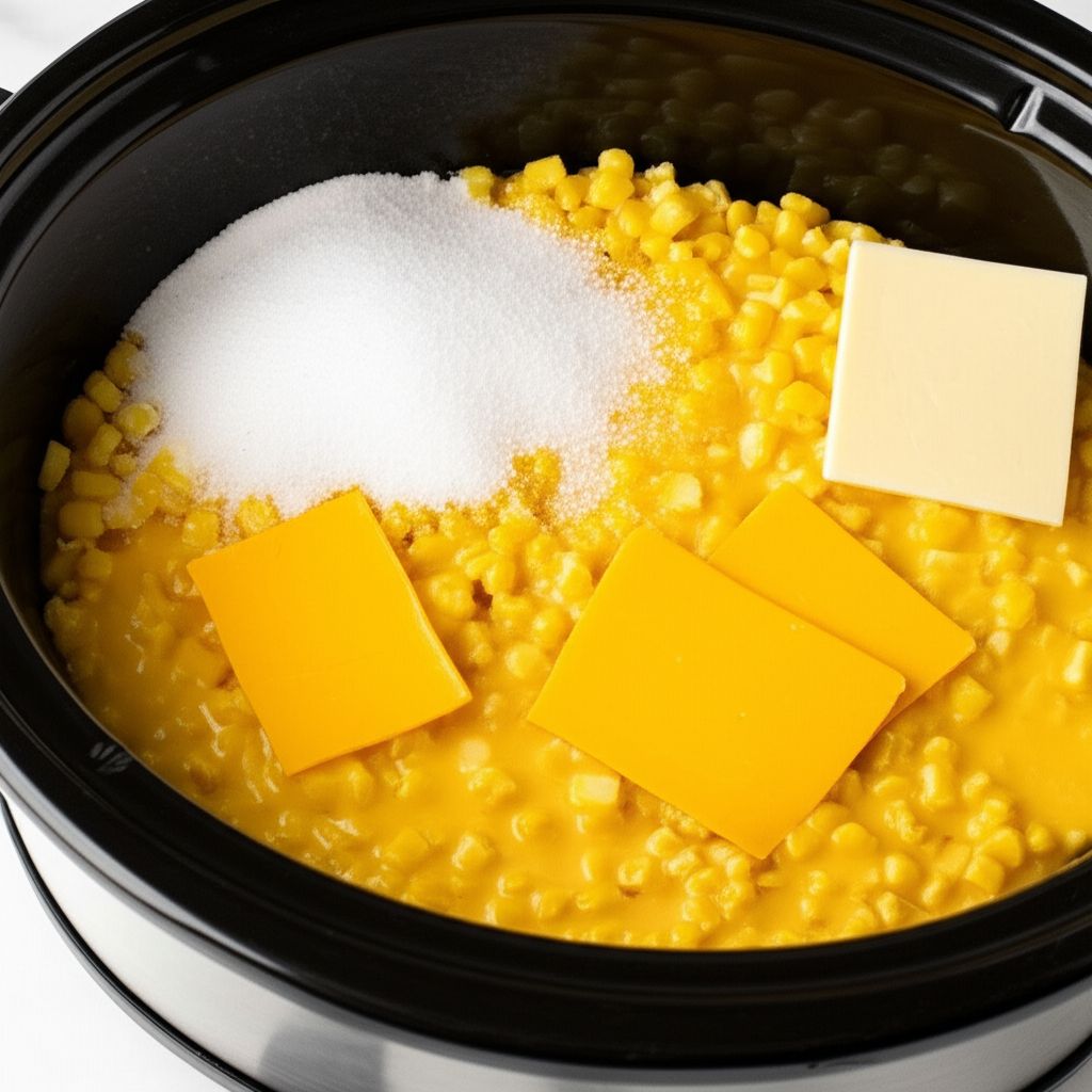 The Best Slow Cooker Cream Corn