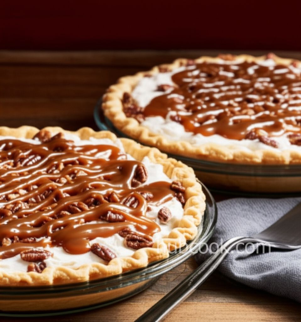 Toasted Coconut, Pecan, and Caramel Pie