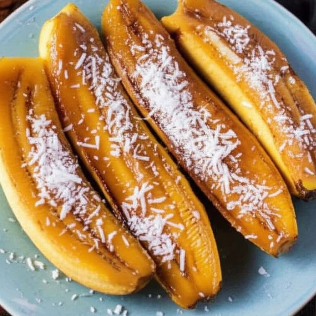 Tropical Baked Bananas