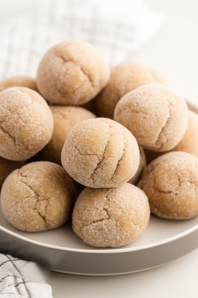 Ultimate Maple Snickerdoodles
