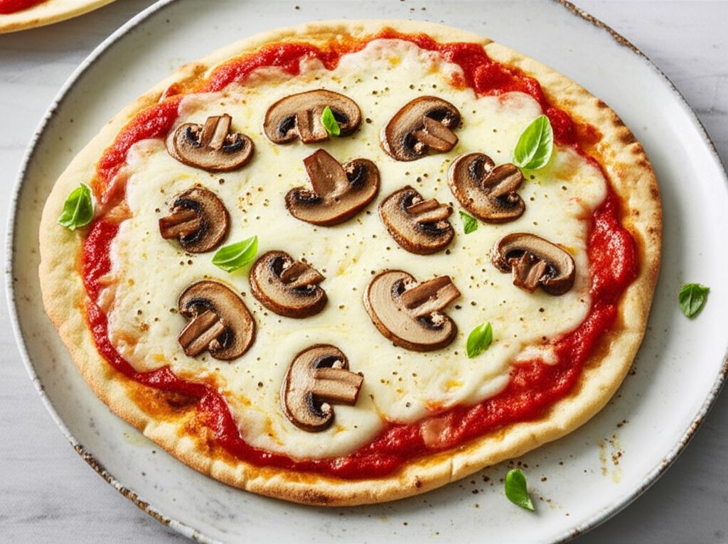 Veggie Pita Pizza
