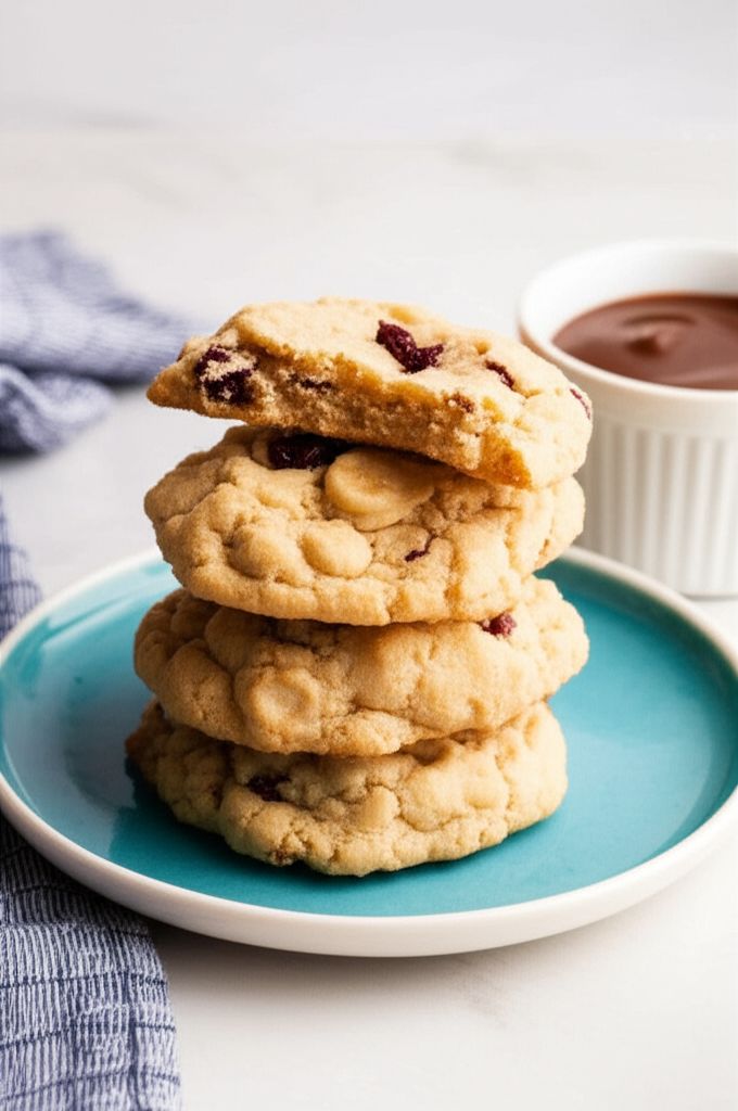 White Chocolate Macadamia Cranberry Dreams