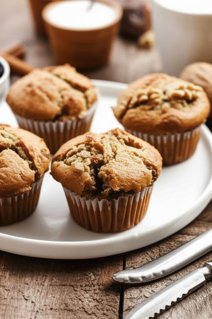 Whole Wheat and Nuts Muffins
