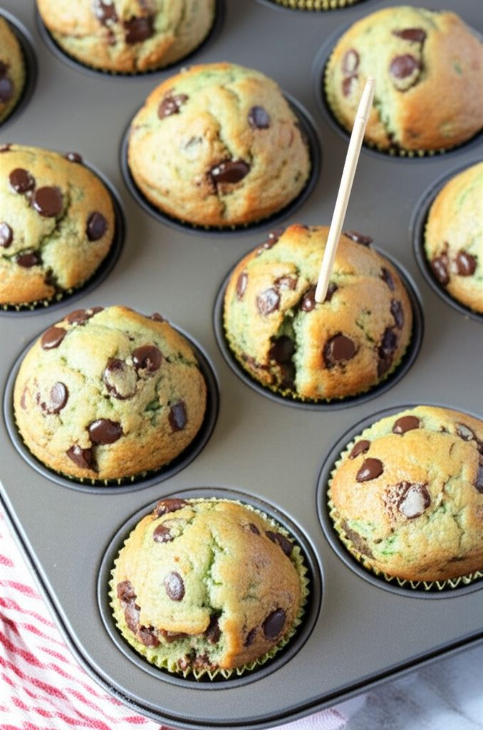 Zucchini Chocolate Chip Cupcakes