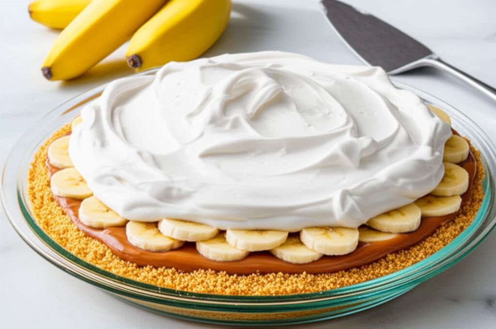 Banana Dulce de Leche Pie (Banana Caramel Pie)