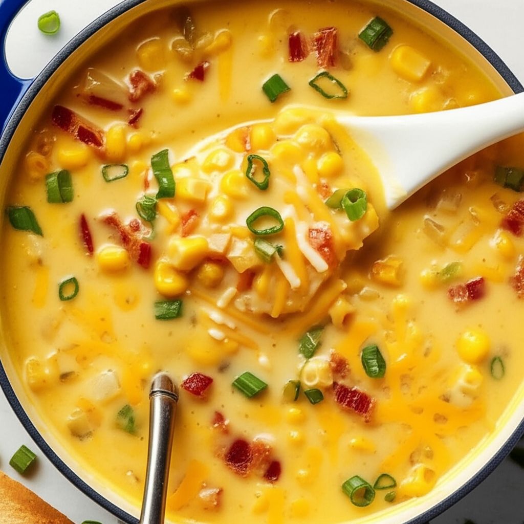 Beer Cheese Corn Chowder