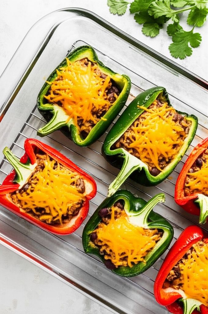 Black Bean Stuffed Peppers