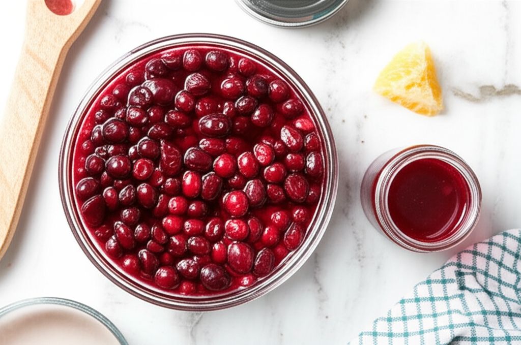 Brandied Orange and Cranberry Sauce