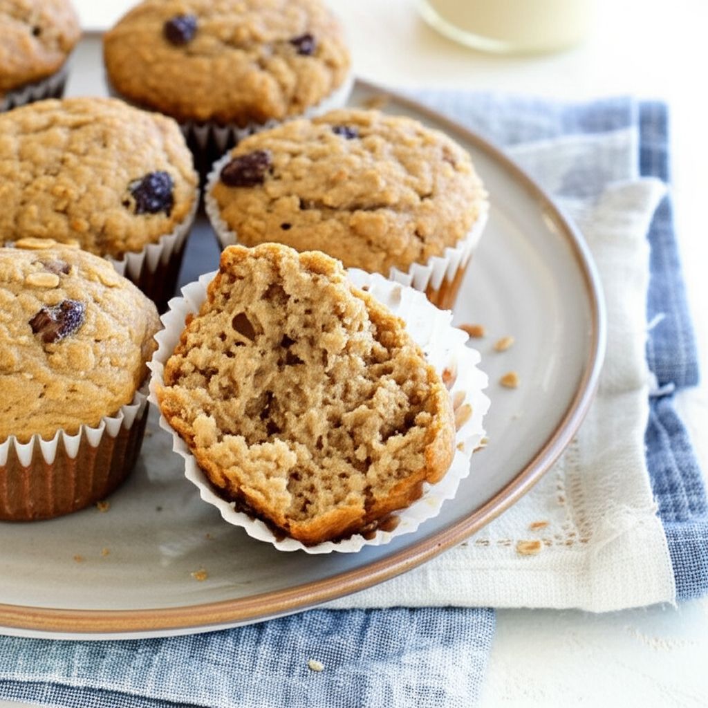 Buttermilk Oatmeal Muffins