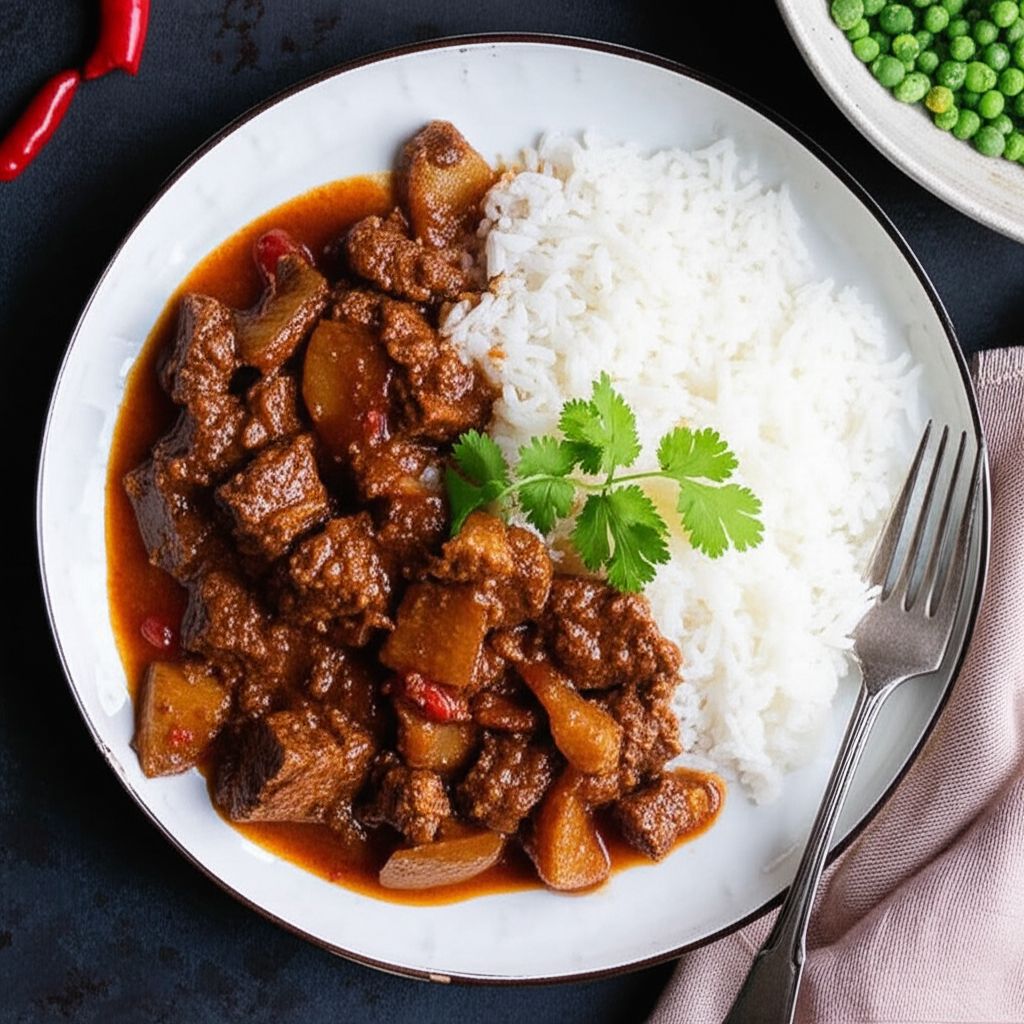 Caldereta (Filipino Beef and Chorizo Stew)