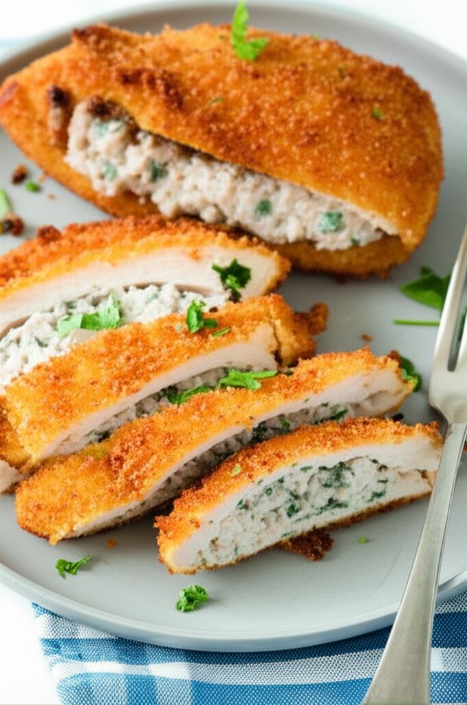 Chicken Breasts Stuffed with Crabmeat