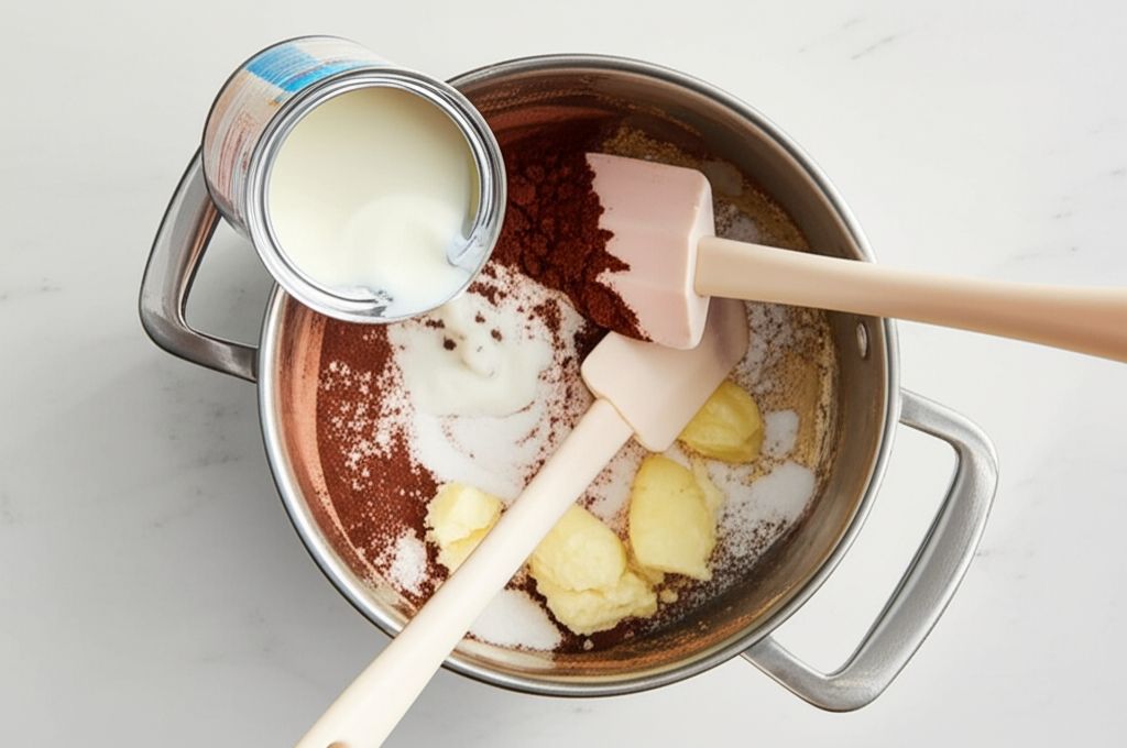 Chocolate One Minute Icing