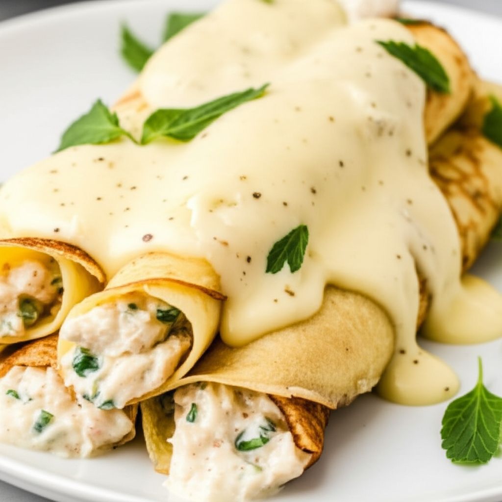 Crab Crêpes