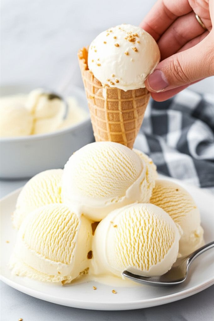 Creamy Vanilla Ice Cream