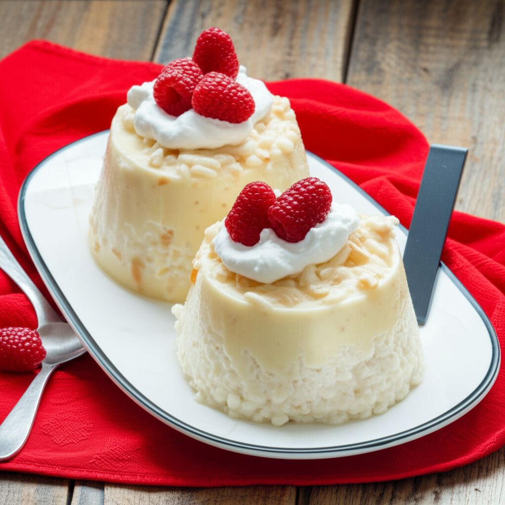 Danish Rice Pudding with Almonds