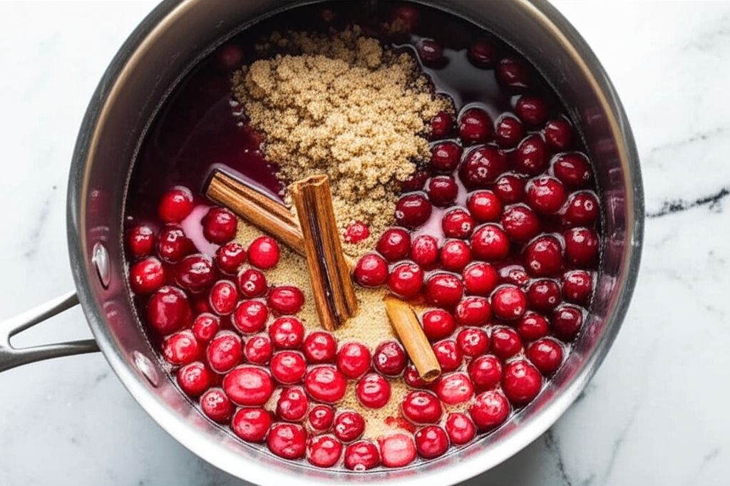 Dried Cherry and Cranberry Sauce