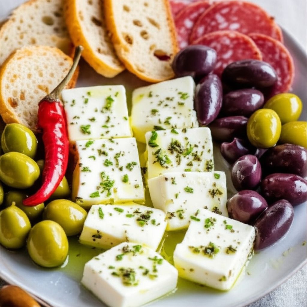 Easy Marinated Feta