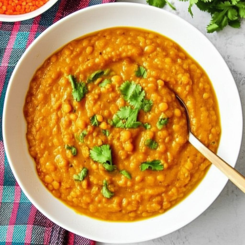 Easy Masoor Daal (Indian Red Lentils)