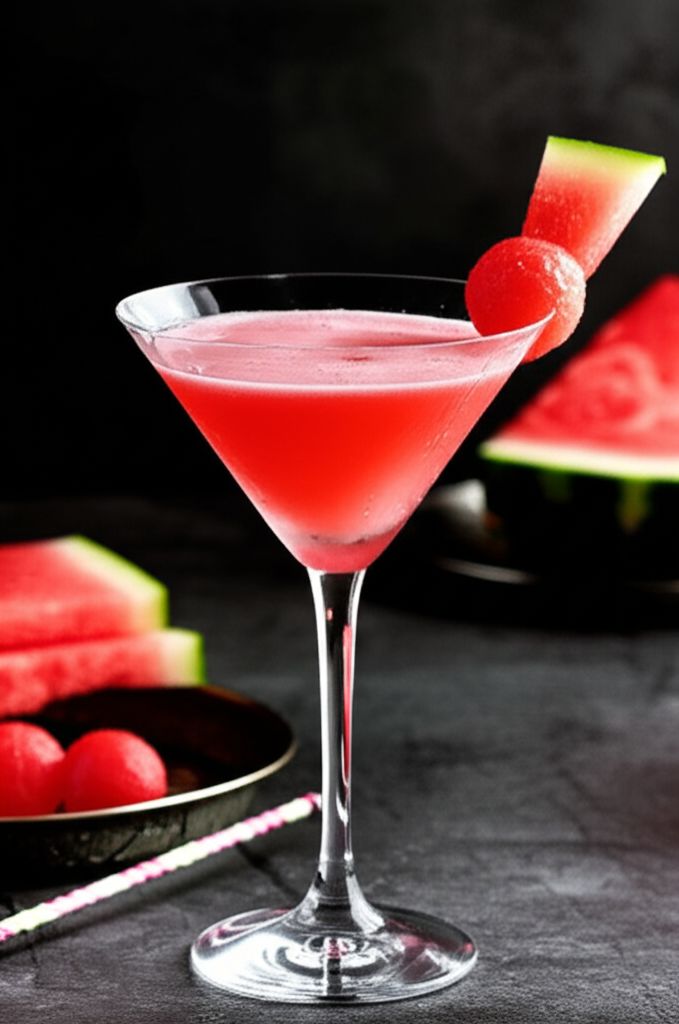 Easy Watermelon Martini