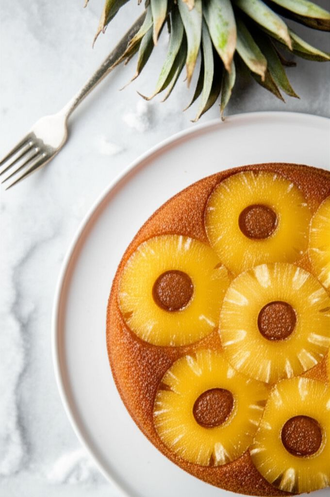 Fresh Pineapple Upside Down Cake
