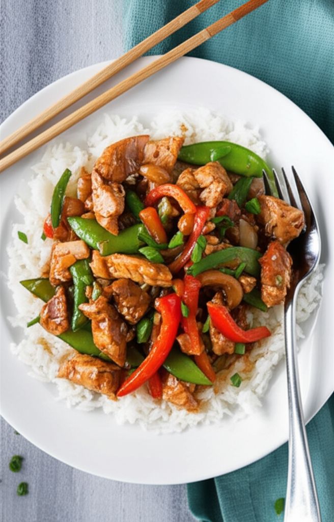 Garlic Chicken Stir Fry