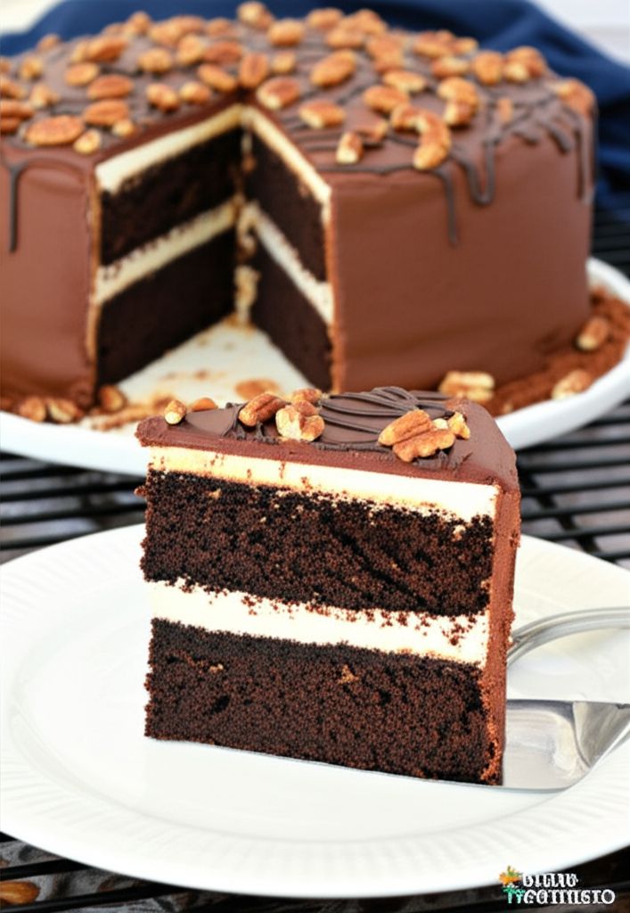 German Chocolate Cake III