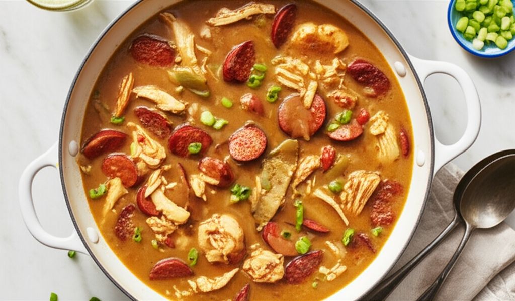 Gluten-Free Chicken and Sausage Gumbo