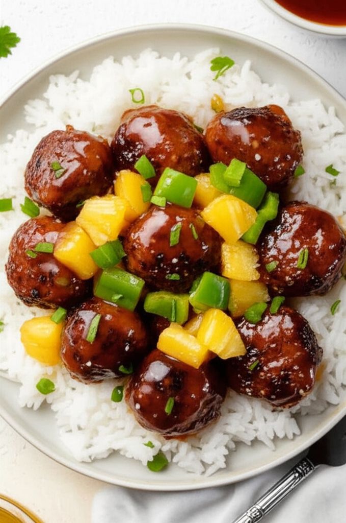 Hawaiian Meatballs