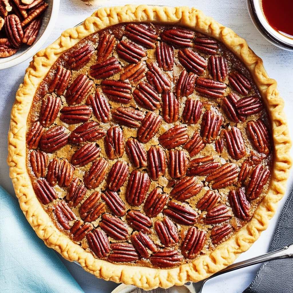 Honey Crunch Pecan Pie