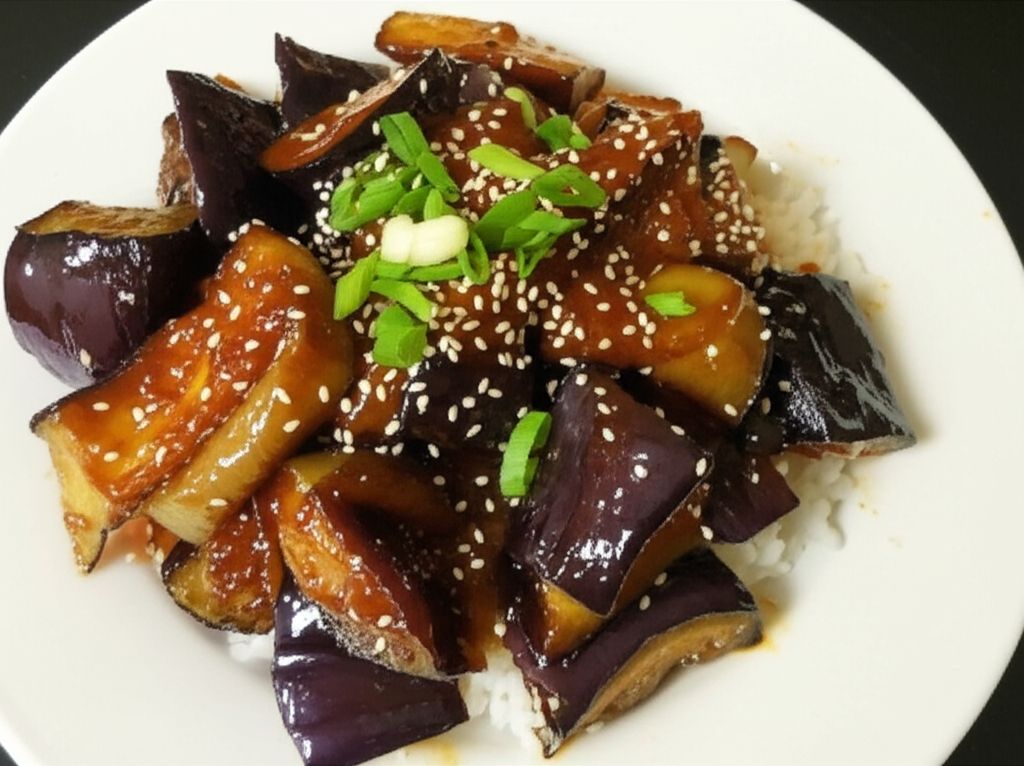 Hot and Sour Chinese Eggplant