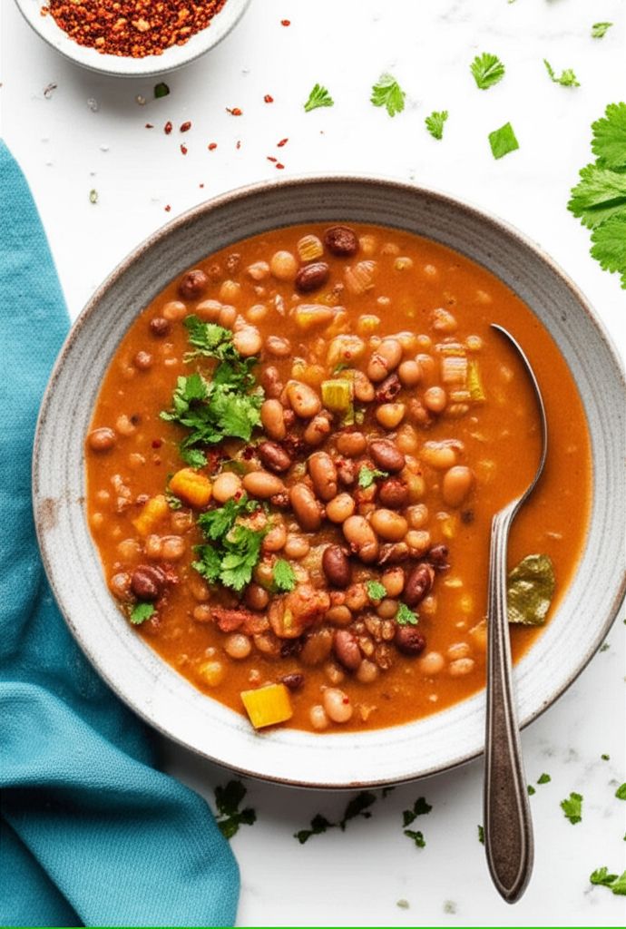 Instant Pot Vegan 15-Bean Soup