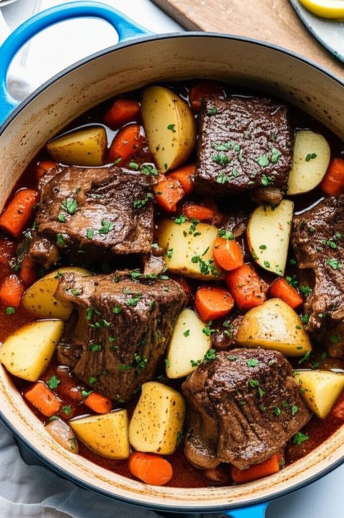 Italian Braised Beef and Potatoes
