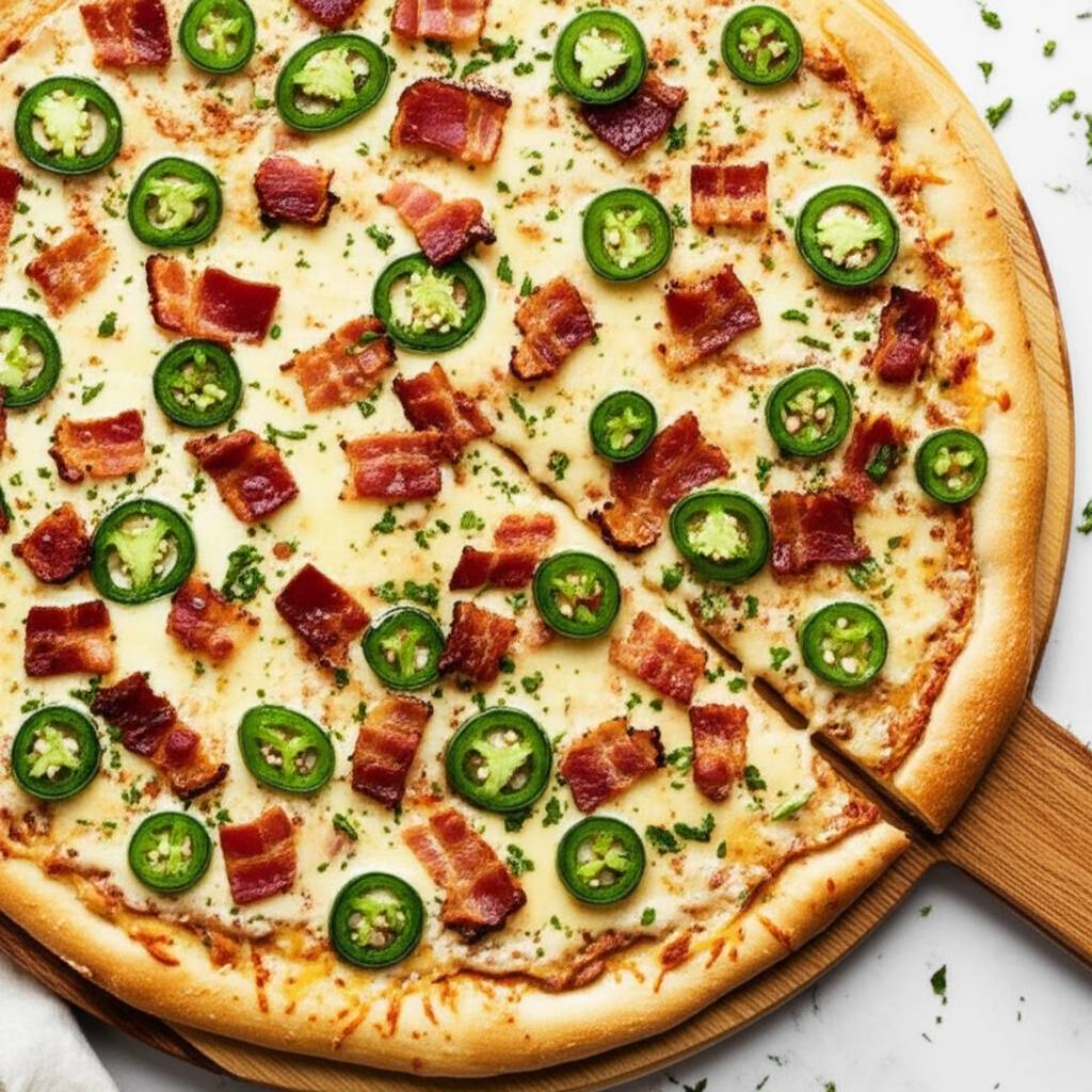 Jan's Jalapeno Popper Pizza