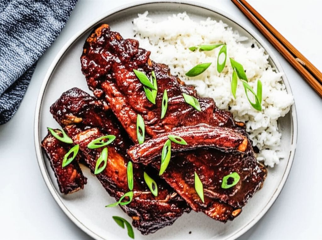 Japanese-Style Braised Pork Ribs