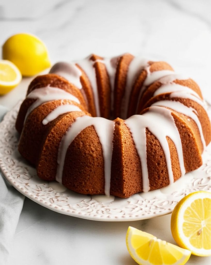 Lemon Sour Cream Cake