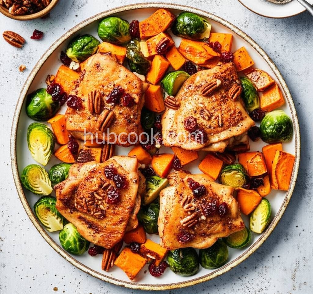 Maple-Roasted Chicken Thighs