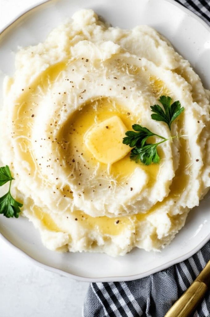 Mashed Cauliflower (Mashed Potatoes Replacement)