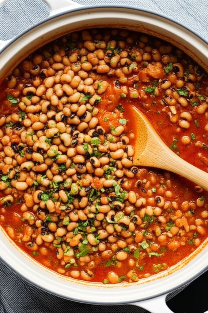 Moroccan Black-Eyed Peas (Cowpeas)
