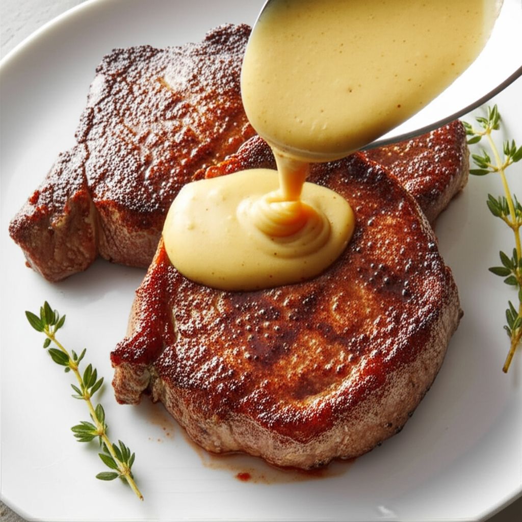Mustard-Cream Pan Sauce