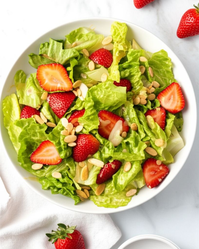 Nutty Strawberry Salad